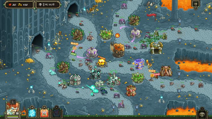  닌텐도 스위치 간단 게임 소개 - 킹덤 러쉬 오리진(Kingdom Rush Origins)