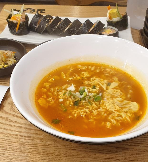  [가산디지털단지] 김가네 - 라면, 스팸김밥