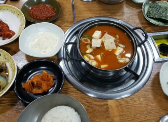 해물된장찌개 꽃게된장찌개 간장게장