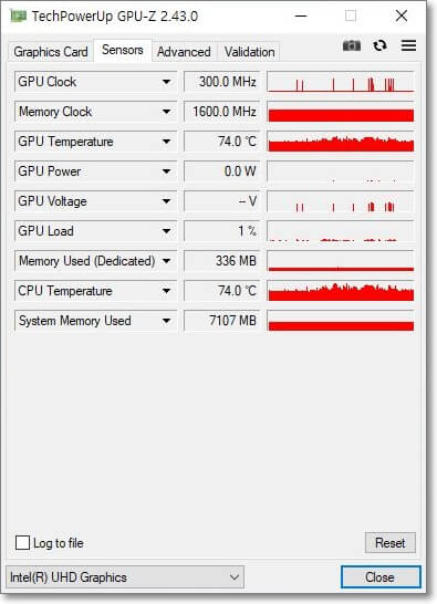 GPU-Z-프로그램으로-컴퓨터에-장착되어-있는-그래픽카드의-다양한-정보를-확인하는-모습