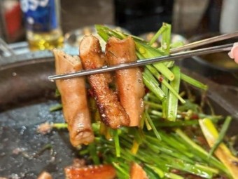 한우곱창 구이 전골