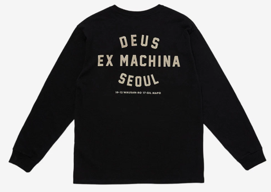 deus ex machina 롱 슬리브 티셔츠