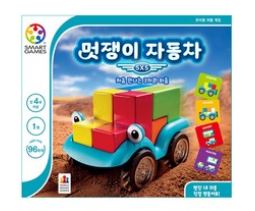  코리아보드게임즈 멋쟁이 자동차 유아용 퍼즐 게임, 혼합 색상 토도리브로 원목 게임 블록, 혼합색상, 1개 메이즈컨트롤 어린이 보드게임