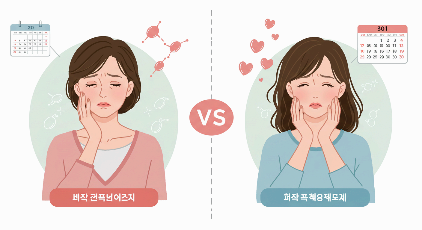 갱년기 열 오르는증상&amp;#44; 극복방법 (+갱년기 증상 자가진단)
