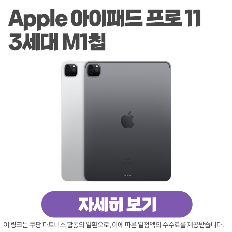 Apple 아이패드 프로 11 3세대 M1칩