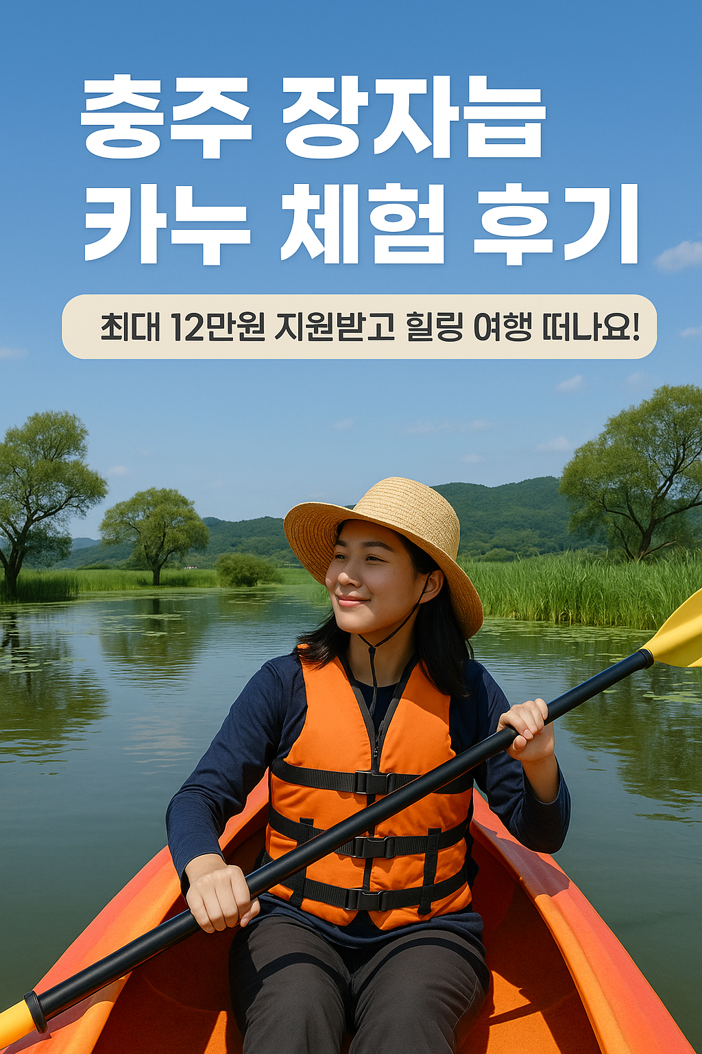 충주 장자늪 카누 체험 후기 ❘ 최대 12만원 지원받고 힐링 여행 떠나요!