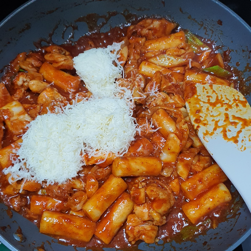  곰곰 눈꽃치즈 불닭