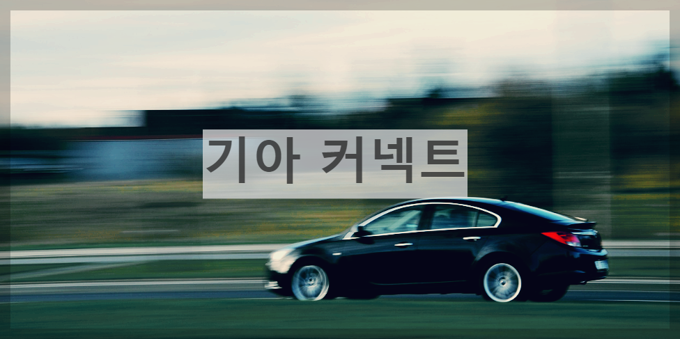  기아 커넥트 : 차량과 나 그리고 세상을 연결하는 안전한 스마트 서비스