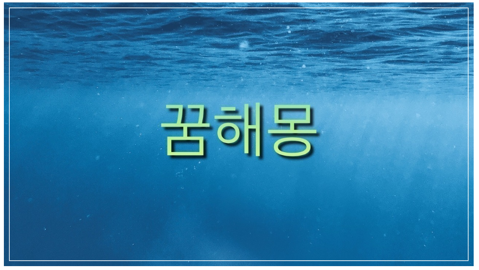 꿈해몽