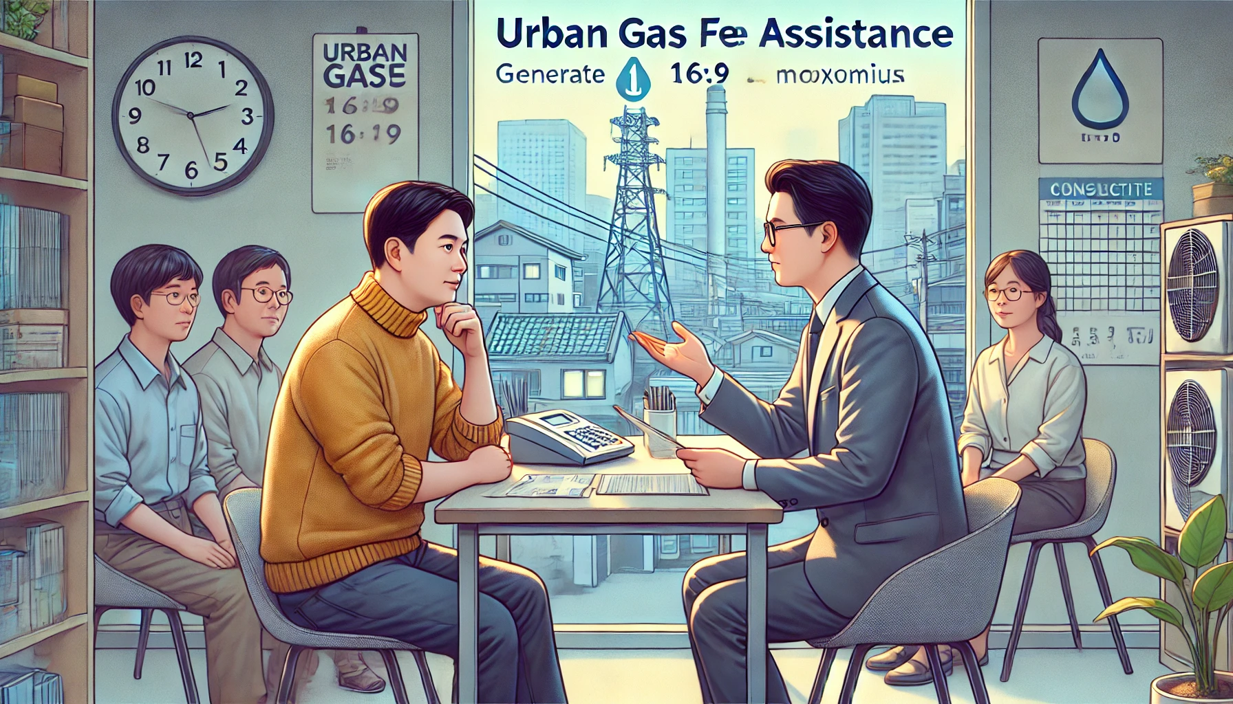 저소득층 도시가스 요금 지원 신청 절차