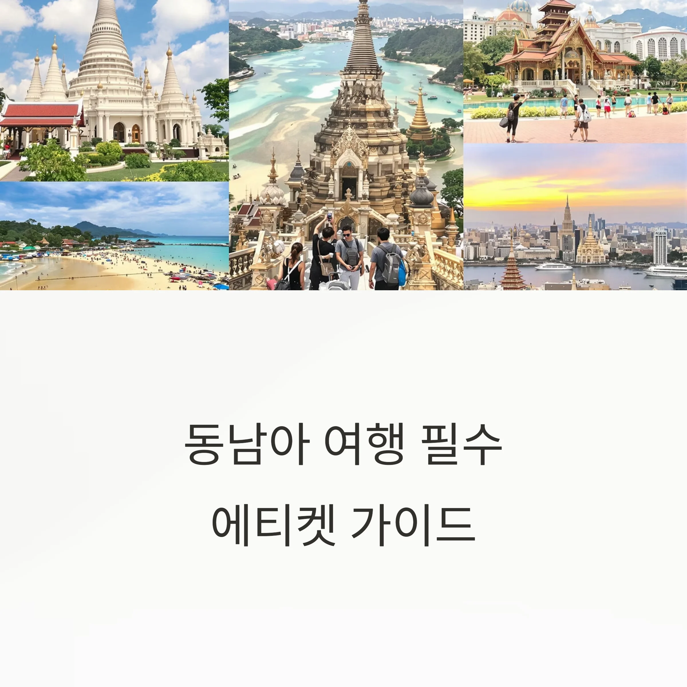 동남아 인기국 여행 전 꼭 알아야 할 예절