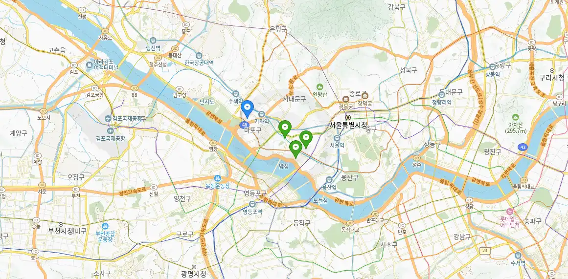 서울 마포구 현대자동차 서비스센터 정비공장 사업소 (2025년 리스트)