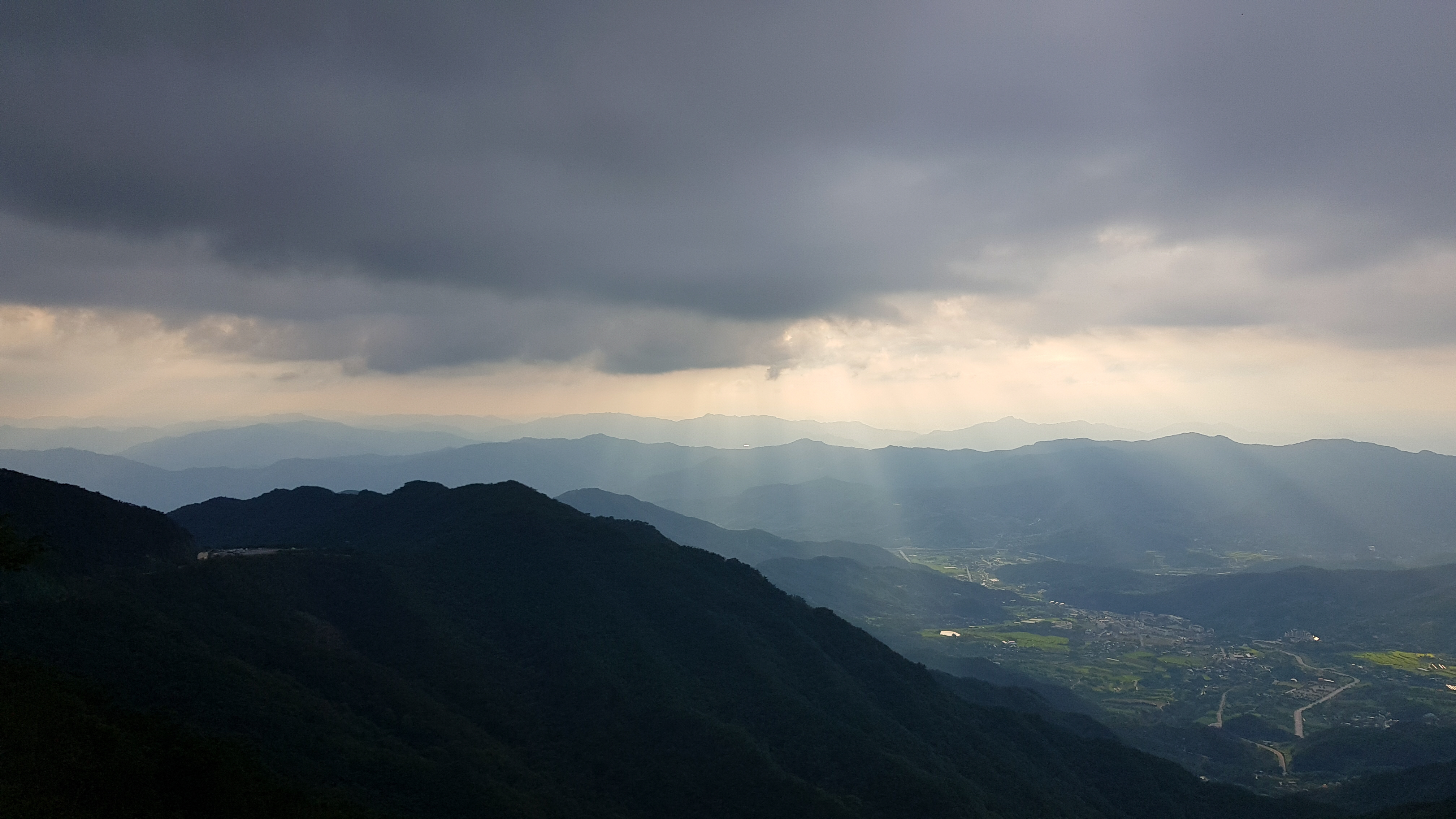 지리산 성삼재 풍경