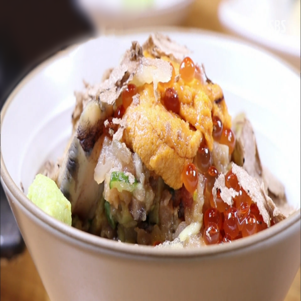  용산 맛집 용산역 스시산블루 생방송 투데이 스시 해산물 덮밥 대왕김밥