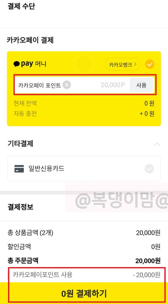 카카오페이 포인트 
