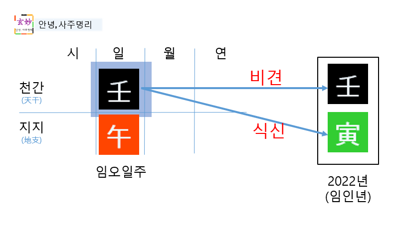 2022년 임인년 운세(임오일주) 2022년 임인년 운세(임오일주)