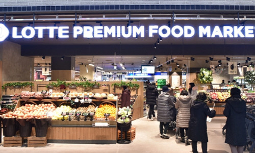  롯데 프리미엄 푸드마켓_ 프리미엄 에코백 제작하다!