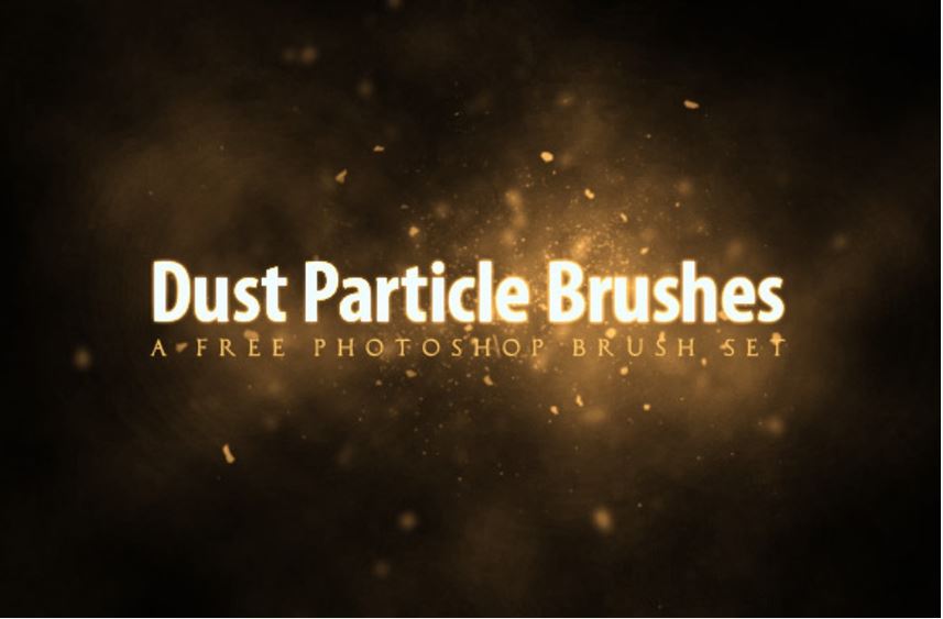 Free Dust Particle Photoshop Brush Set