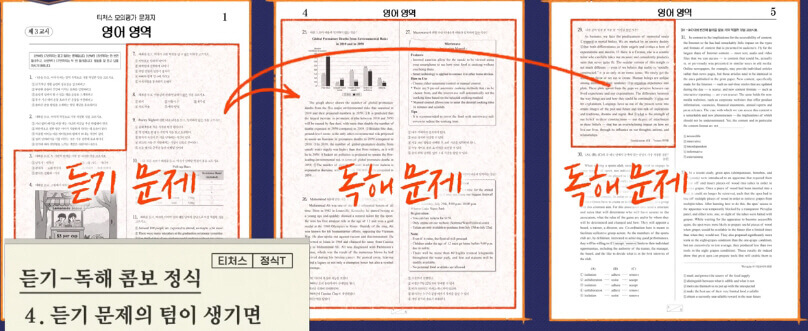  수능 영어 듣기와 독해 문제를 동시에 푸는 방법(feat. 티처스)