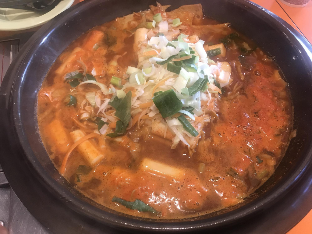 파랑떡볶이 이미지