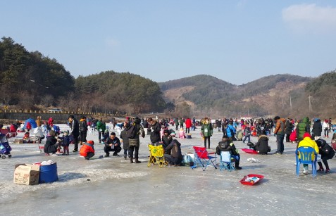양평 대자연 빙어 송어축제