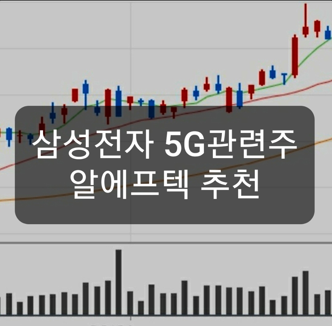 알에프텍 삼성전자5G대장주 추천