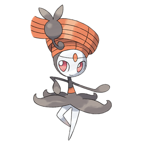  [포켓몬도감]  No. 648 메로엣타 Meloetta #648  Pirouette Forme
