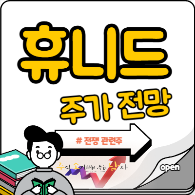  전쟁 관련주 휴니드 주가 저항 어쩌나