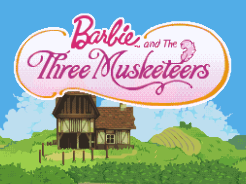  (NDS / USA) Barbie and the Three Musketeers - 닌텐도 DS 북미판 게임 롬파일 다운로드