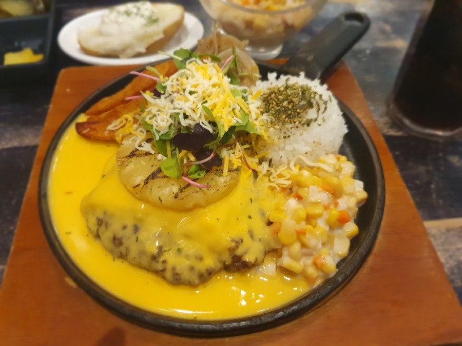 동대구신세계백화점 맛집/동대구신세계맛집/동대구역맛집]구슬함박에서 체다치즈함박 먹고 왔어유!!