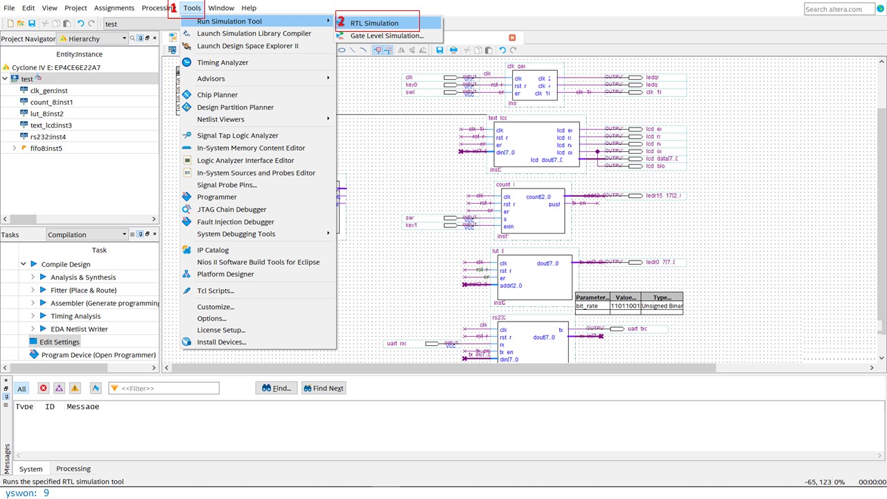 [Quartus] RTL Simulation