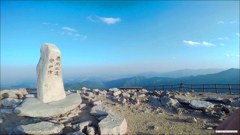 한국 명산 충북 단양 소백산 등산 mountain hiking