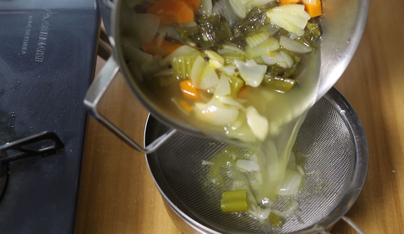 야채 스톡, 야채 육수