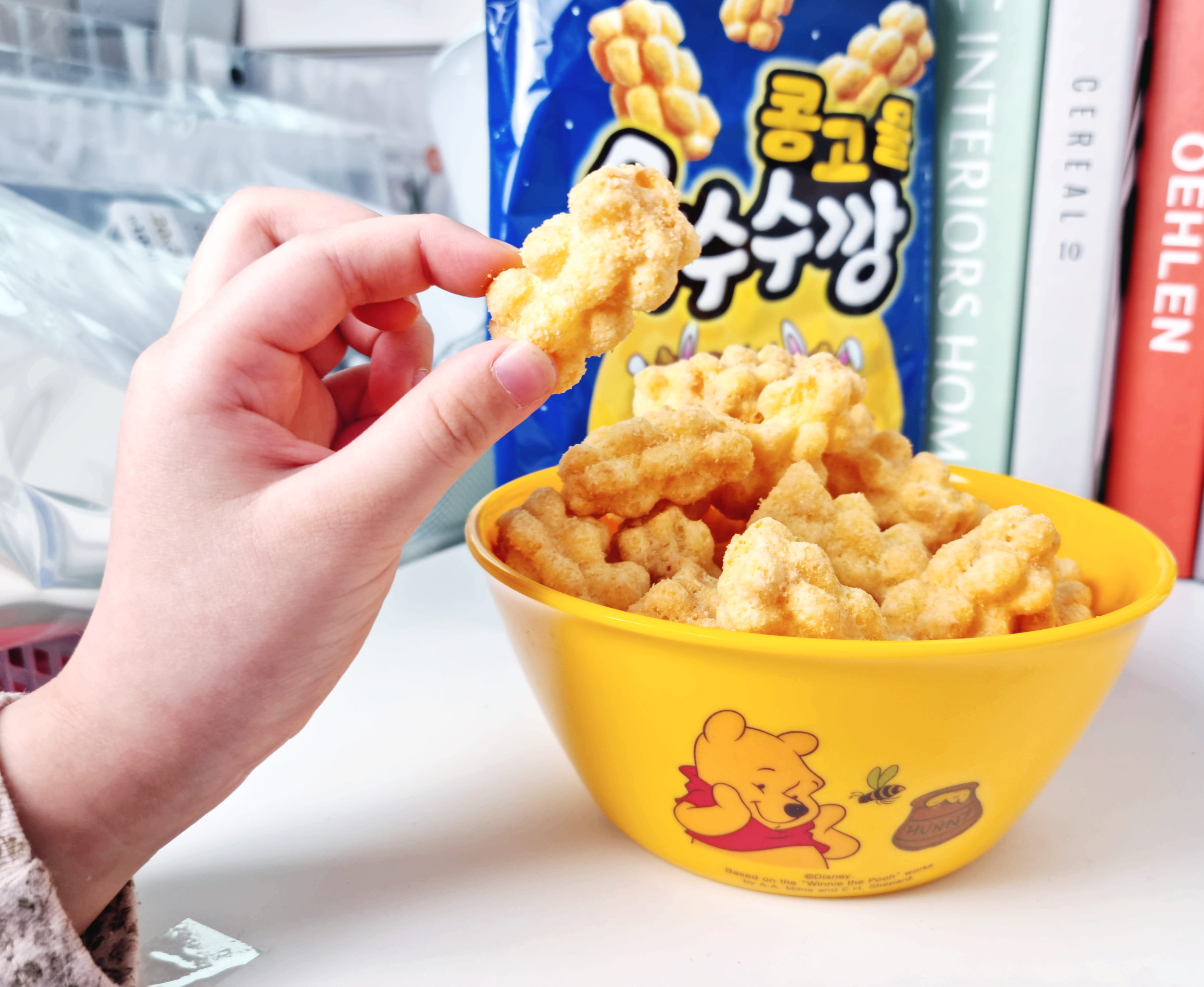 농심 콩고물 옥수수깡
