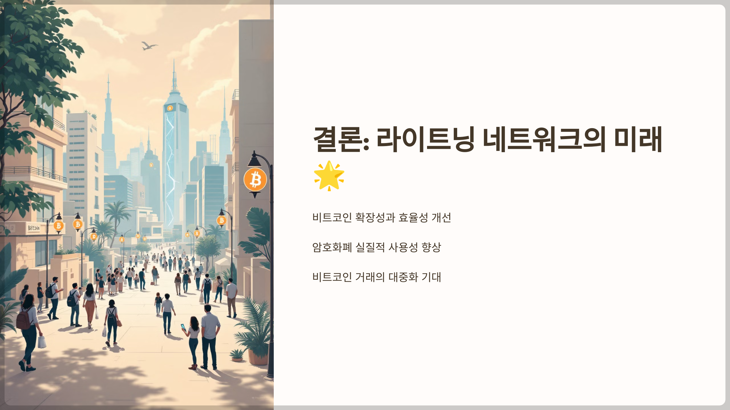 라이트닝 네트워크의 미래
