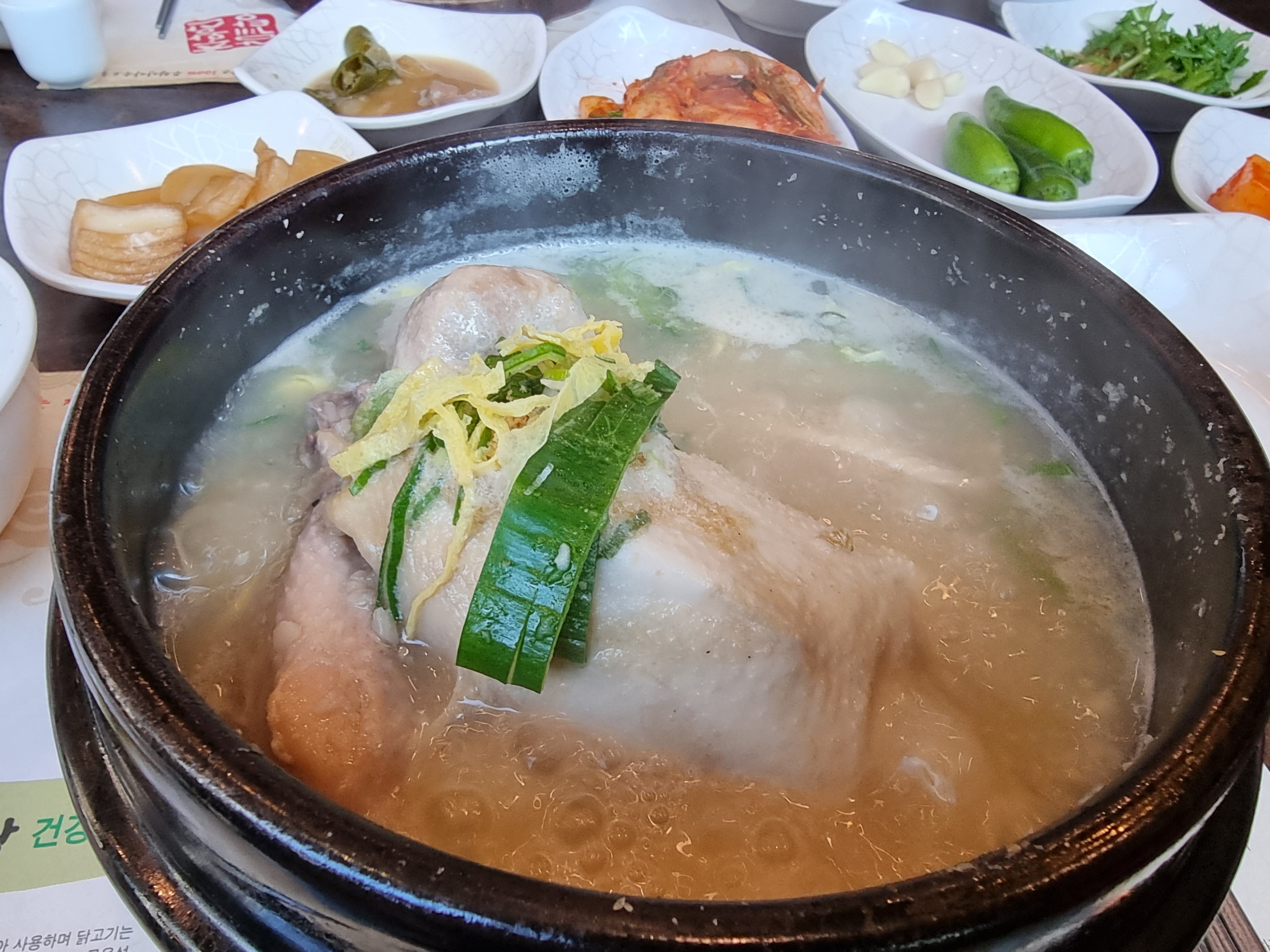  강서구 명지동 주왕산삼계탕 체인 본점 다녀오다.