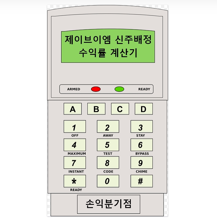 제이브이엠 무상증자 신주배정 수익률 계산기 제이브이엠 무상증자 신주배정 수익률 계산기