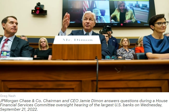  미 연준, 인플레이션 통제력 잃어...왜 JPMorgan's Dimon says U.S. interest rates could hit 6%