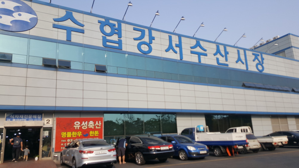 간단한 홍새우 요리 강서 수산시장 단새우 전복 버터구이 흰 다리새우 소금구이 전복 싸게 파는 곳 0
