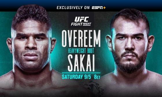  UFC Fight Night 오브레임 사카이 중계 인터넷 무료보기