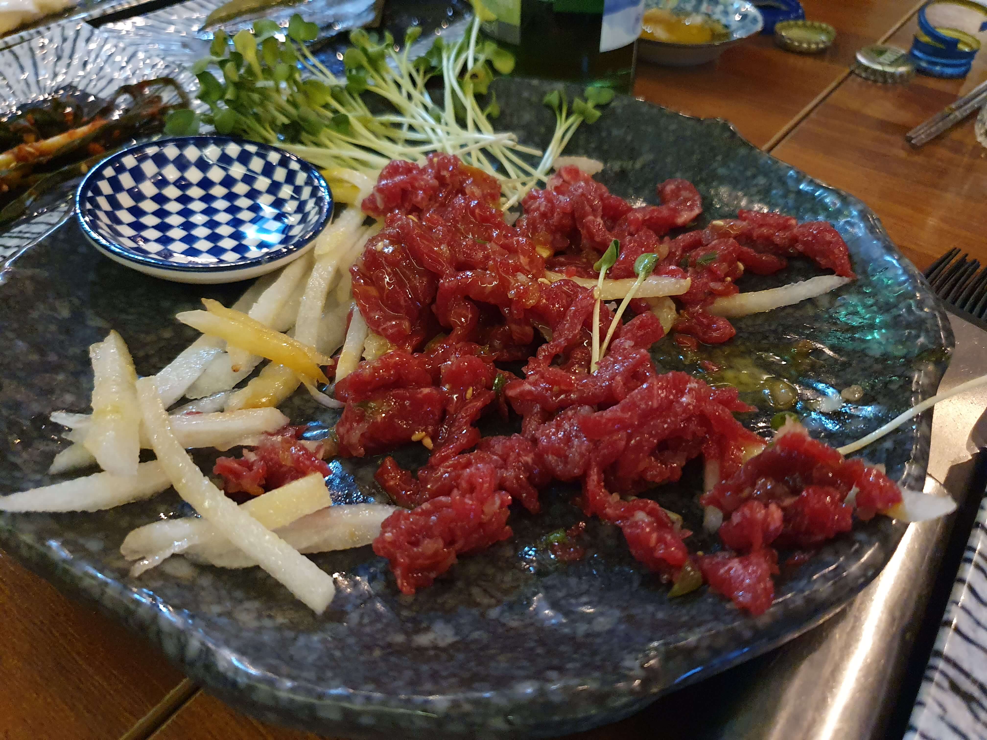 사상 괘법동 맛집 우대-한우 육회