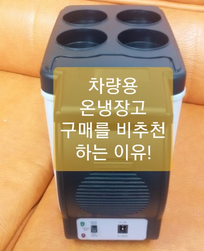 차량용 온냉장고 구매 비추천! 이유는?