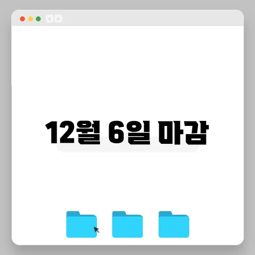 12월 6일 마감, 글로벌 증시 주요 이슈 요약