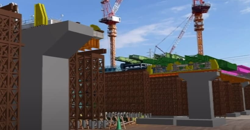 일본 대림건설, MR(Mixed Reality:복합 현실)로 건설 현장 작업 절차 가시화 VIDEO: 建設現場における作業手順をMR（複合現実）で可視化し、工程管理での有効性を実証
