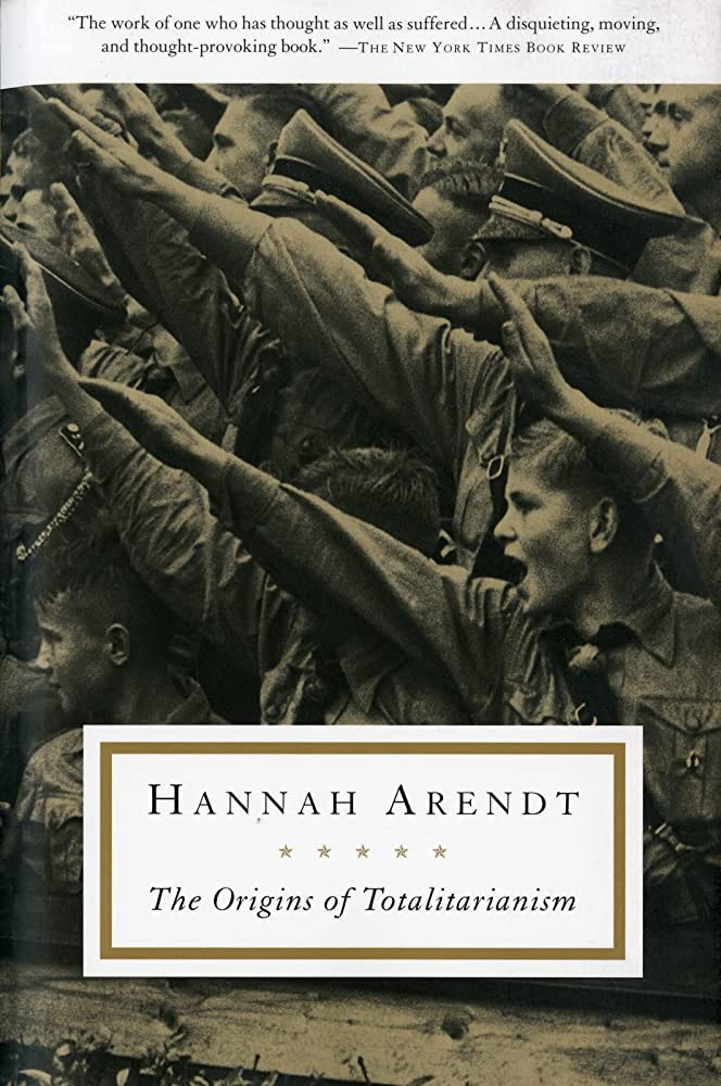  80. 전체주의의 기원 "The Origins of Totalitarianism" by Hannah Arendt (1951)
