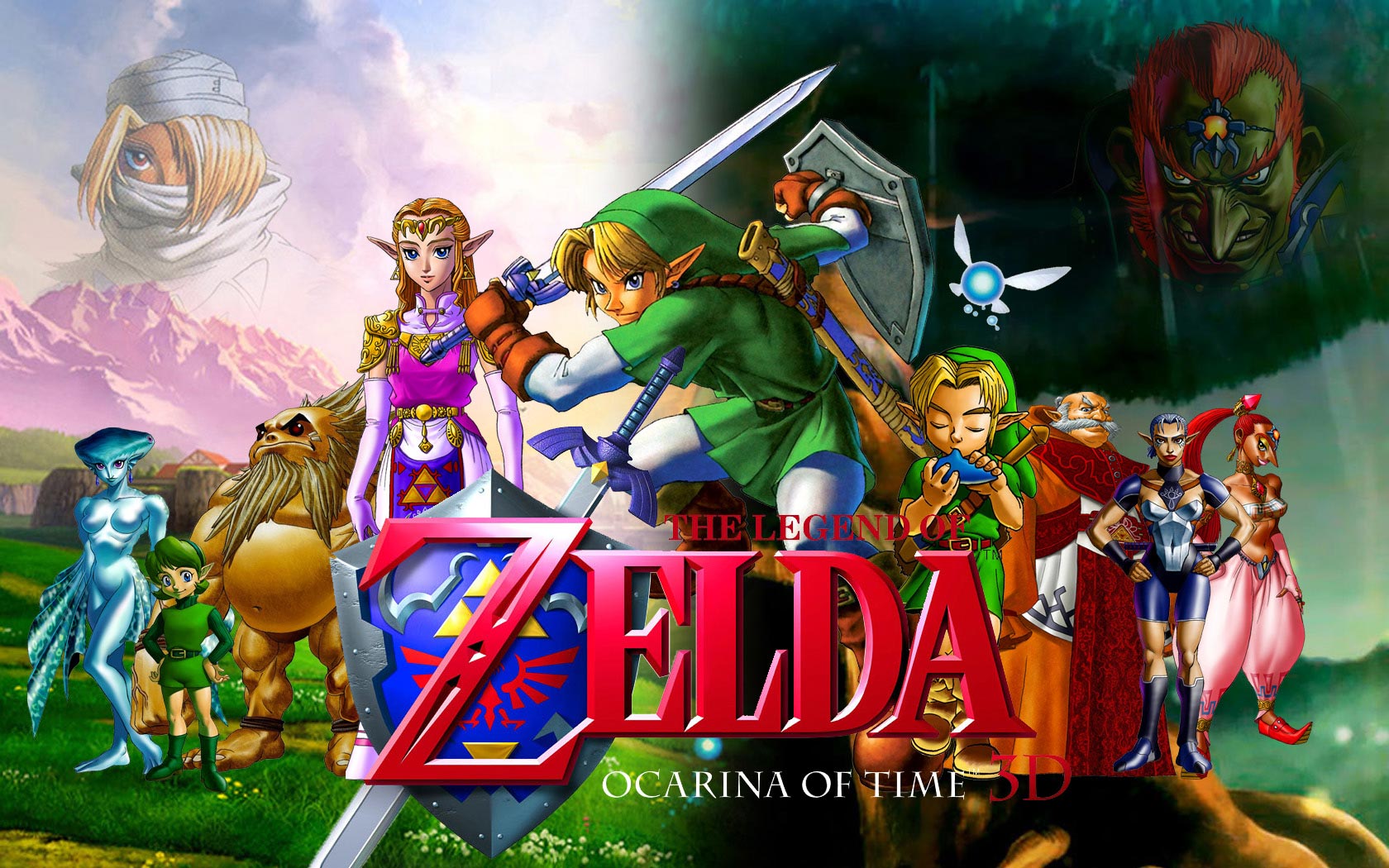  닌텐도 64 / N64 - 젤다의 전설 시간의 오카리나 한글패치 (The Legend of Zelda Ocarina of Time - ゼルダの伝説 時ときのオカリナ)
