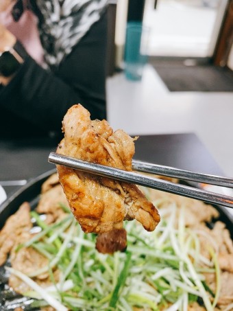 연탄불고기 오리양념불고기