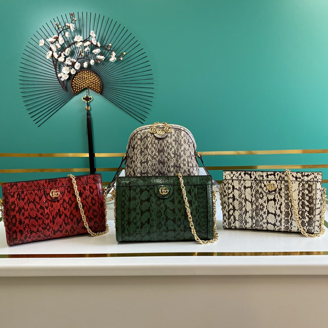  [GUCCI] 구찌 파이톤 오피디아 스몰 숄더백 503877 LZX0G 6433 (3 COLOR)