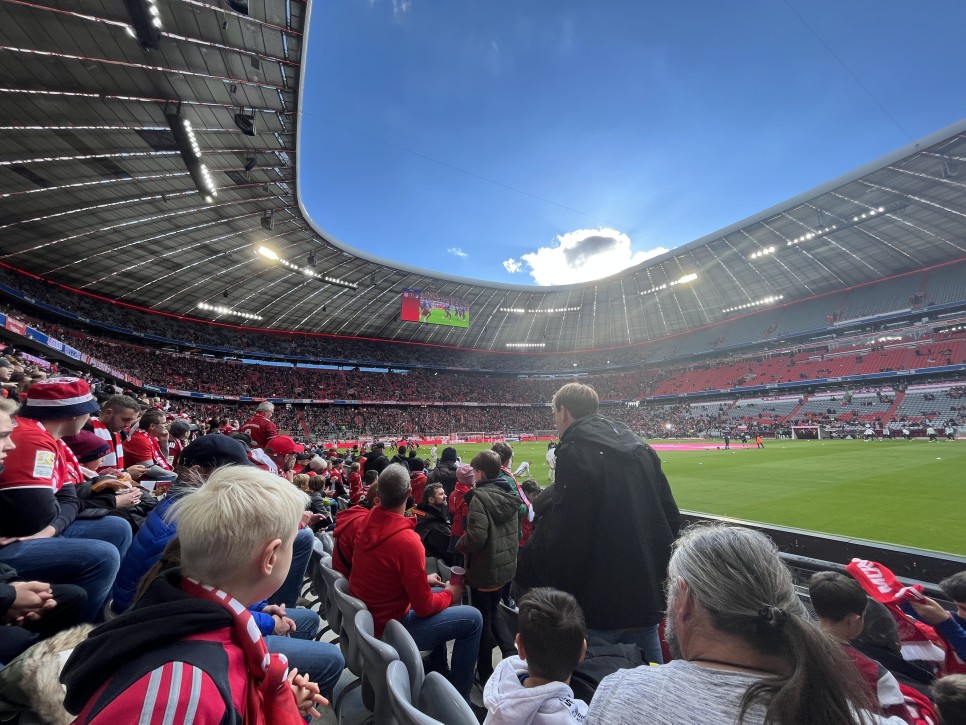 호펜하임 경기 직관후기 (알리안츠아레나) [뮌헨일상] #45. FC바이에른 vs 8