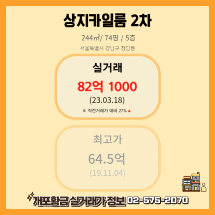 2차실거래가